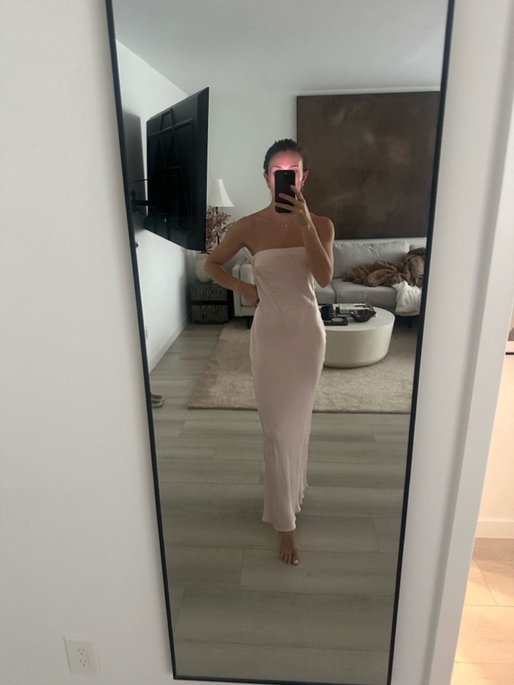 Bec + Bridge Dress in Light Pink